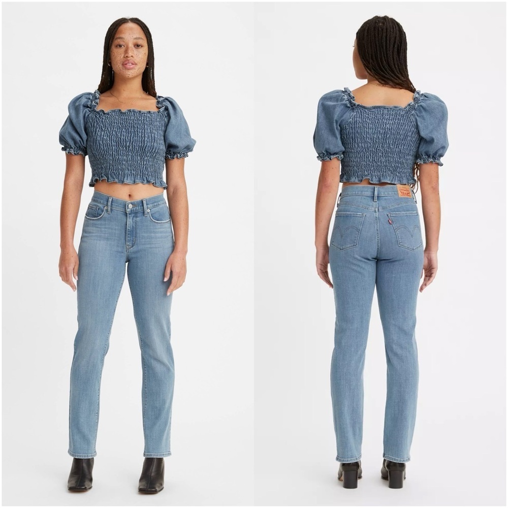 LEVI’S Classic Straight Jean In Medium Wash